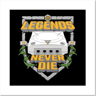 Legends never die - Dreamcast tribute Posters and Art